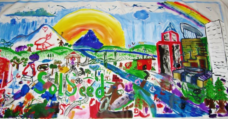 Earth Day 2010 eco-village mural.jpg